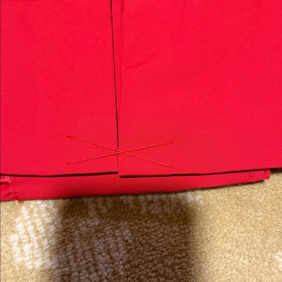 New York & Company Vibrant Red Trench Coat - Picture 9 of 10